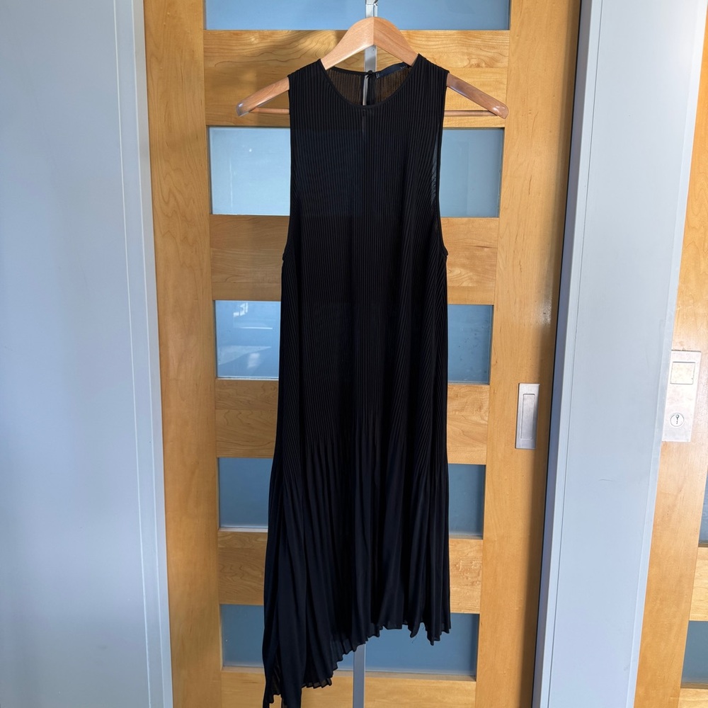 Zara Black Asymmetrical Dress